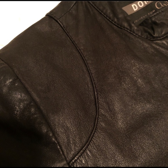 ARITZIA DOMA leather zip up jacket - Picture 5 of 8